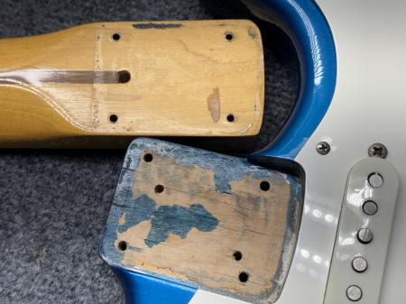 1986 Lake Placid Blue 1957 FENDER USA  RI Stratocaster