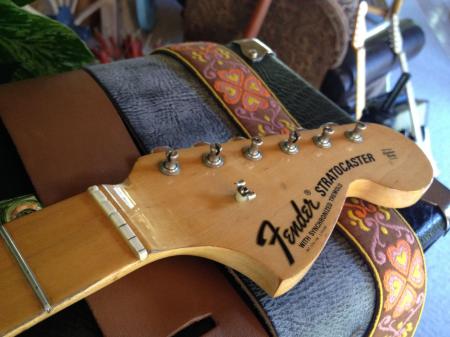 1969 ORIG MAPLE CAP FENDER STRAT NECK 100 Percent Orig CLEAN