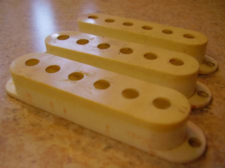 1963 ORIG FENDER STRATOCASTER PICKUP COVERS