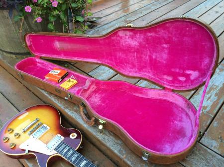 1959 Original Burst Gibson Les Paul Case Excellent Shape!
