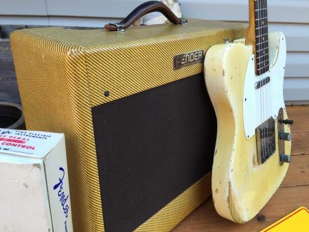 1953 Fender Tweed Deluxe Amp 