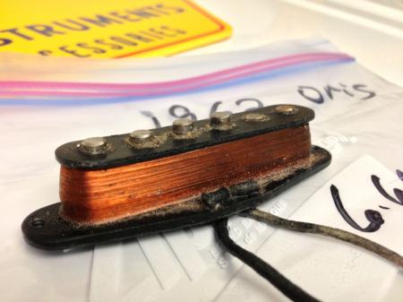 1962 Original Bridge Pickup Fender Strat 6.68k