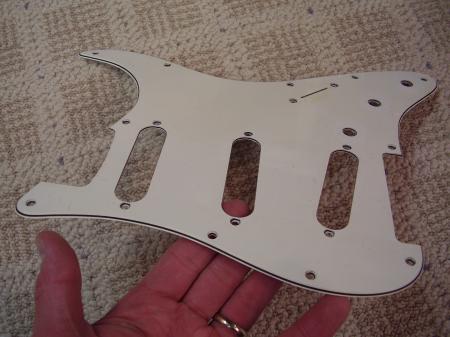 1972 EXCELLENT SHAPE STRAT PICKGUARD