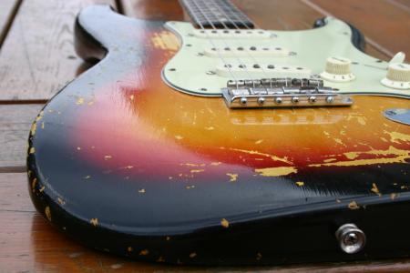 1959 Orig 1st Year Fender Slaboard Stratocaster 