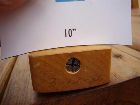 Elliot Mechanic 1957 Maple Strat Neck