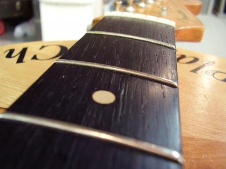 1961 ORIG SLABOARD PRE CBS FENDER STRAT NECK WITH TUNERS