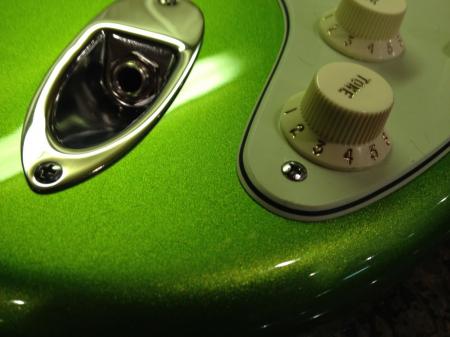2011 LIME GREEN Fender Custom Deluxe Custom Shop Strat