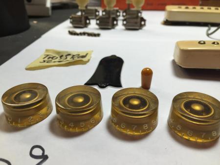 1953 Orig Gibson Les Paul Gold Top Nice 1 Owner Vol & Tone Knobs