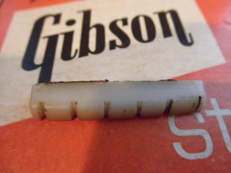 1966 Original GIBSON J-45 GUITAR NUT 1 5/8 inch