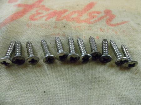 1960 Orig Fender Strat Pickguard Screws PRE CBS