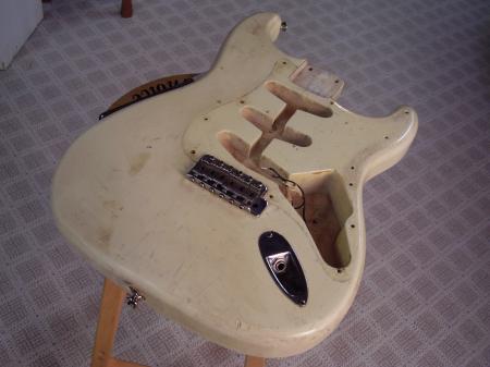 1962 MIJ OLYMPIC WHITE 1982 RELIC BODY