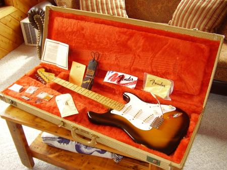 1982 Early Fullerton 1957 RI USA Collector Strat
