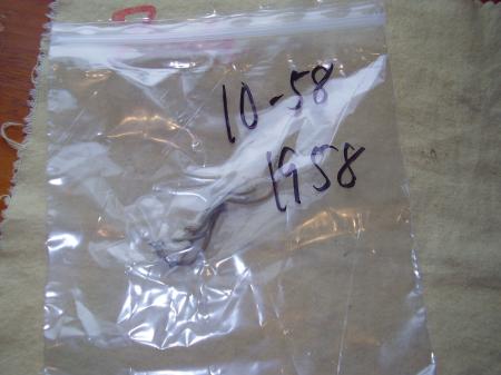 1958 ORIGINAL CLOTH WIRE 10-58