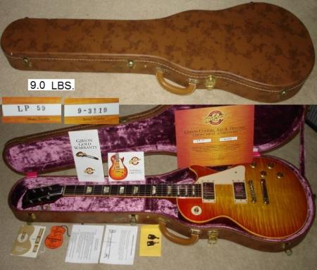  1959 Historic Gibson Les Paul Standard - Brazilian Board