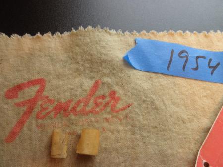1954 ORIG MASKING TAPE FENDER STRAT PICKUP WIRE
