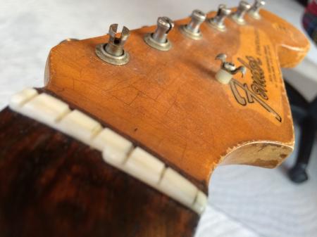 1965 ORIG Fender Stratocaster Neck Vince Gill Tom Britt Played