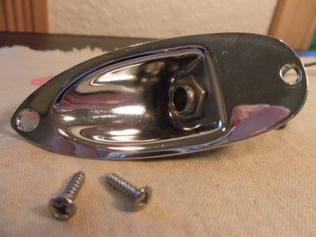 1957 RI 1982 Fullerton Fender Strat Output Jack Cloth Wired