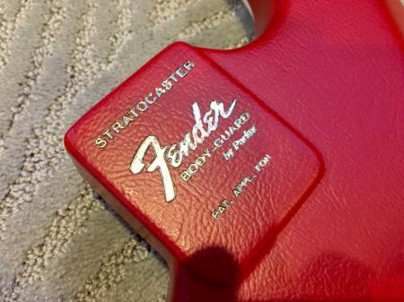1961 Orig Fender Strat Body Guard By Parker