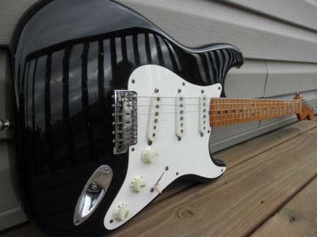 1984 57 USA RI Fullerton Blackie Fender Stratocaster 7lbs Even