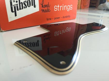 1955 Thru 1958 Gibson Les Paul TV Yellow Special Pickguard 