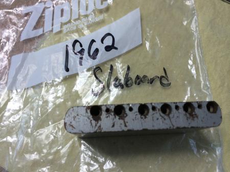 1962 Orig Pat Pend Fender Strat Tremolo Bridge Block