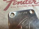 1966 1967 Fender Strat Telecaster Gold Plated Neck Plate example