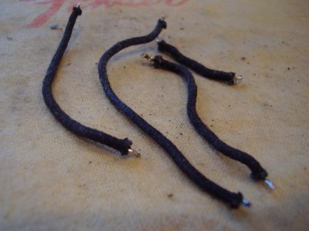 1956 ORIG Fender Stratocaster 3 Way Switch Cloth Wire