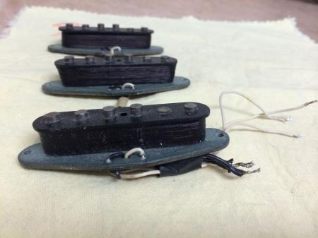 1973 Original Fender Stratocaster Pickups Bell Tone Vintage