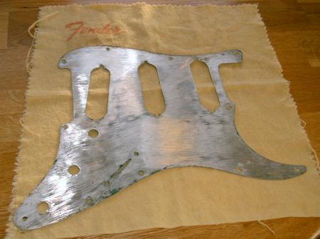 1959-1962 Orig Fender Strat Pickguard Shield