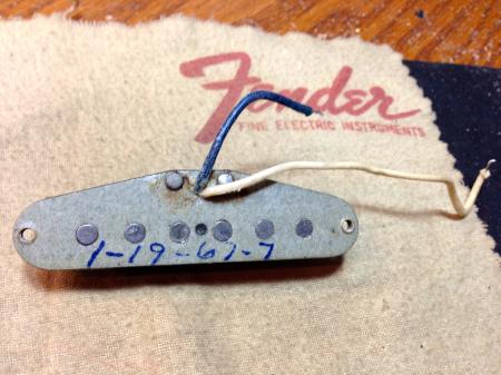 1967 Original 6.21k Bridge Fender Strat Pickup