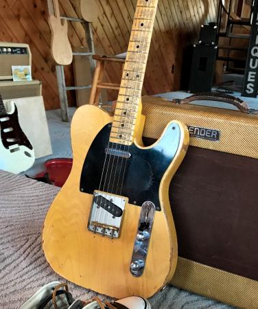 1953 Masterbuilt By Lays Guitar Roy Buchnana Relic Fender Tele Body