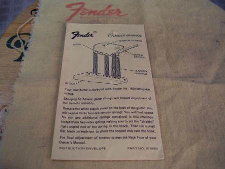 1972 ORIG VANILLA SPRING ENVELOPE CASE CANDY