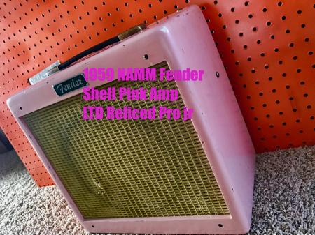 1959 2005 NAMM Fender Custom Shop Limited LTD PRO JR Shell Pink Relic Amp