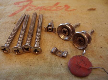 1963 JAN 63 ORIG STRAT HARDWARE HAPPY PACK