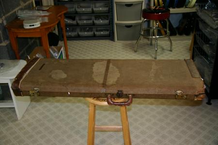 1960 ORIG FENDER STRAT CASE FOR PARTS