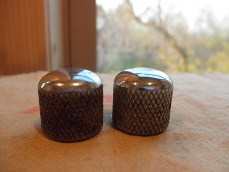 1952 ORIG FENDER TELE VOL & TONE KNOBS