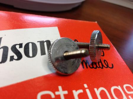 1960's Vintage Gibson ABR 1 Wire Dome Bridge Wheels