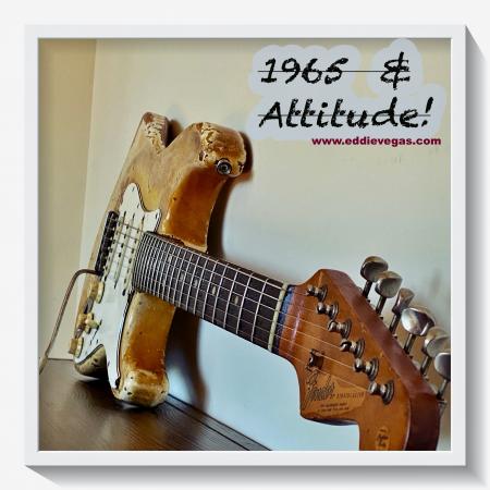 1965 Olympic White Fender Stratocaster 