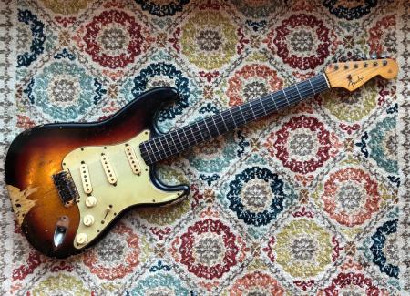 1963 Fender Stratocaster With A FAT NECK