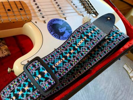 1997 ORIGINAL JIMI HENDRIX  Fender Strat USA ACE STRAP