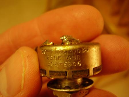 1963 FENDER STRAT POT #1