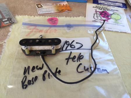 1967 Original Fender Tele Custom Bridge Pickup 6.35k