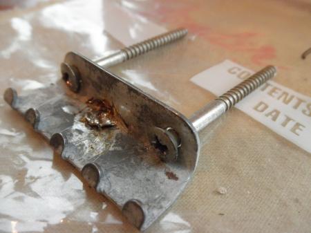 1957 Orig Fender Strat Trem Claw & Screws