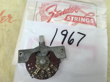 1967 Orig Fender Strat 3-Way Switch Works Perfect!
