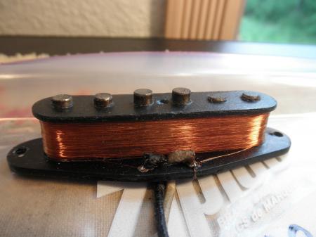 1963 Orig Neck Fender Strat Pickup