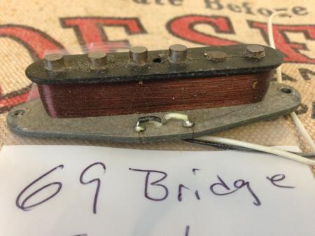 1969 ORIG 5.72K FENDER STRAT BRIDGE PICKUP