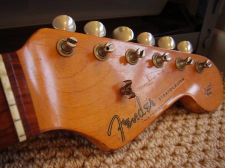 1983 Fullerton 1962 RI Fender Strat Neck