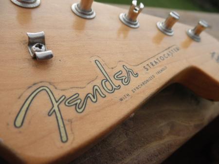 1961 John Cruz Feb 2001 Fender Strat C-Shop Neck WELL PLAYED BLUES