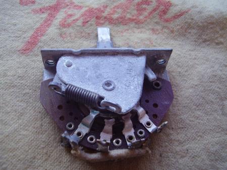 1957 ORIG 1452 CRL Fender 3 way switch