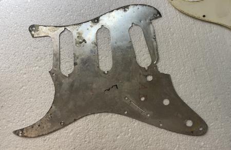 1963 64 65 Original Fender Stratocaster Pickguard Metal Shield